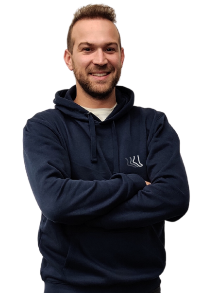 Een profielfoto van Pieter Vermeiren, podoloog in Antwerpen